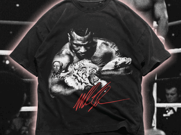 O que a camisa Mike Tyson representa para fãs do boxe e da moda?