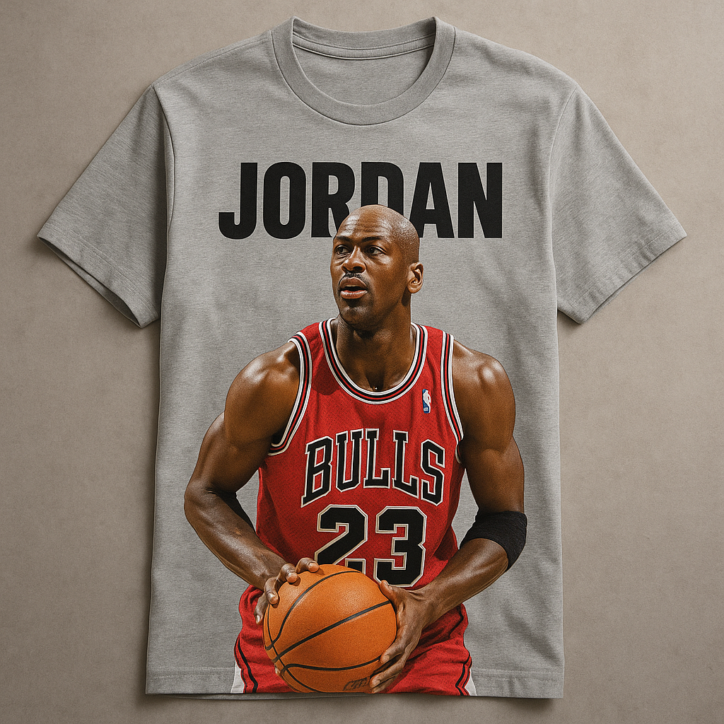 O que faz da camisa Michael Jordan um ícone da moda e do esporte?